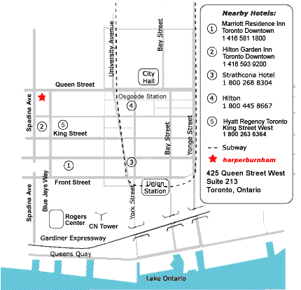 Map Toronto Location